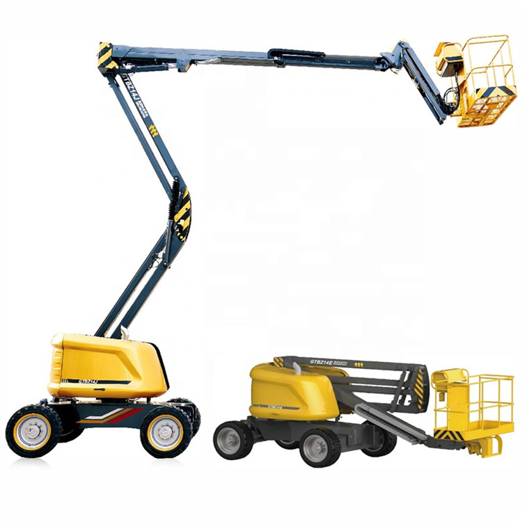 XCMG official 14m China electric articulating boom lift GTBZ14J self-propelled equipment price